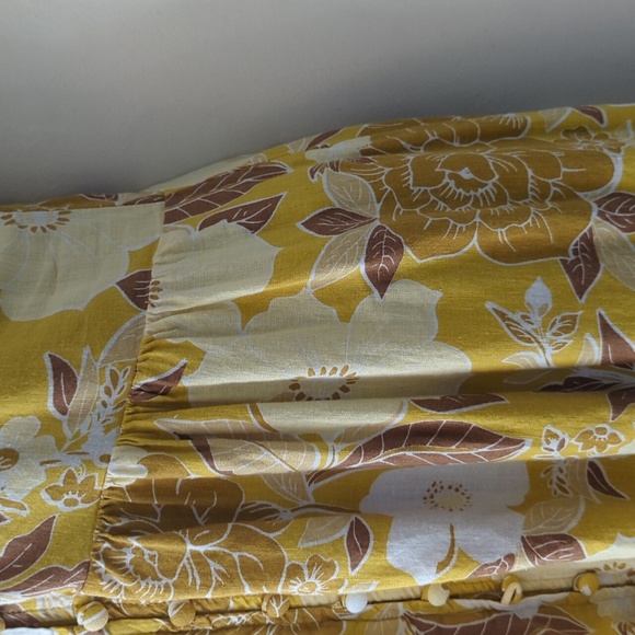 Abercrombie + Fitch Linen Blend Button Front Maxi Dress ST - Picture 10 of 15